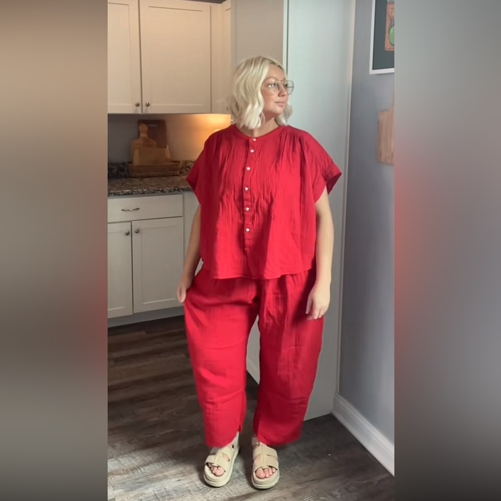 Red 2 piece set from Gap!